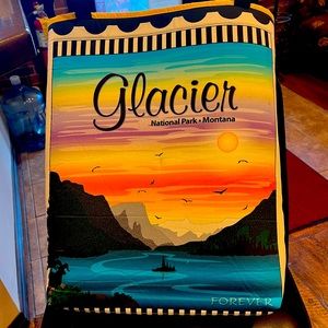 Montana Glacier National Park Tote Bag